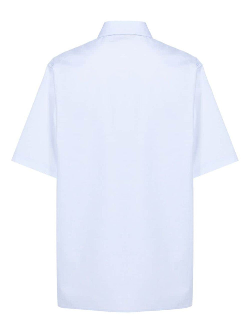 Light Blue Oversized Cotton Shirt 2