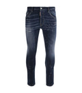 Blue Stretch Denim Jeans 1