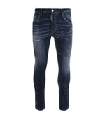 Blue Stretch Denim Jeans 1