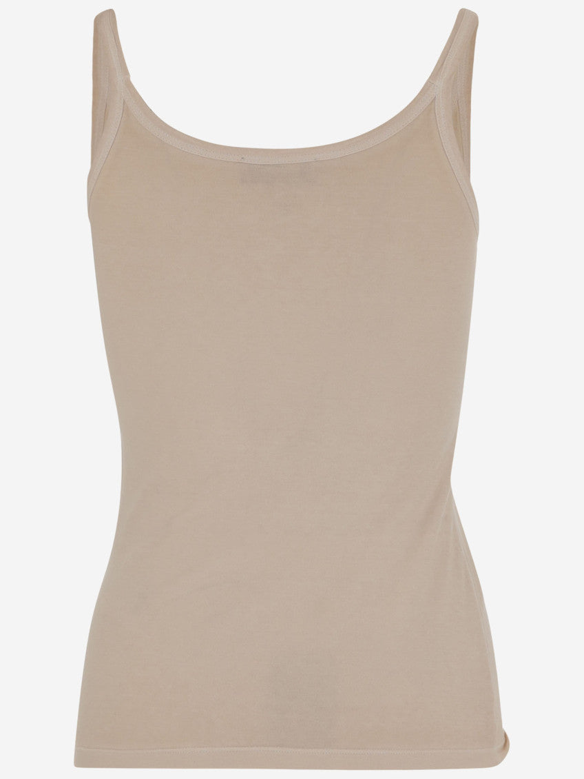 Beige Jersey Top 2