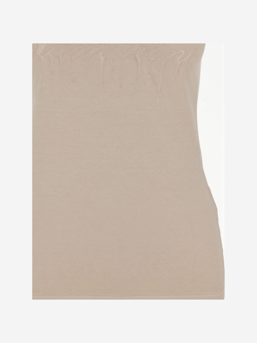 Beige Jersey Top 3