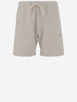 Beige Logo Jersey Shorts 1