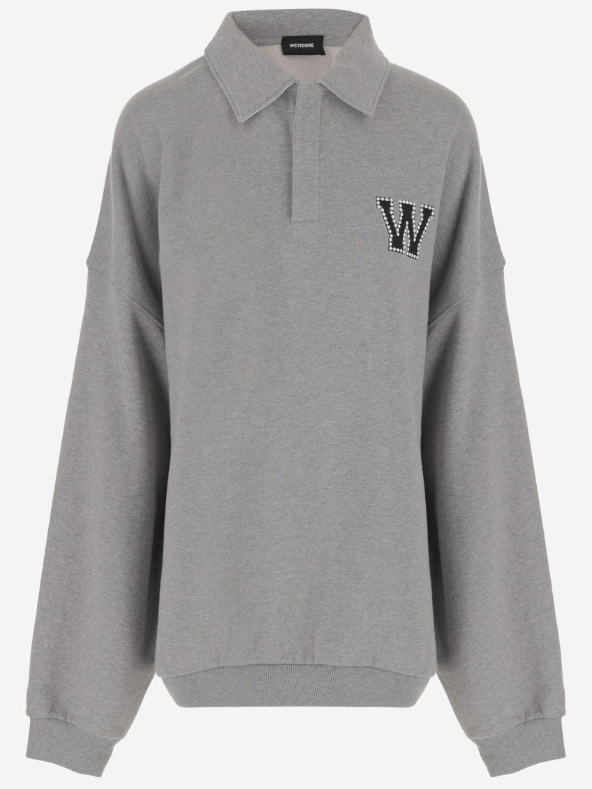 Grey Polo Sweater 1
