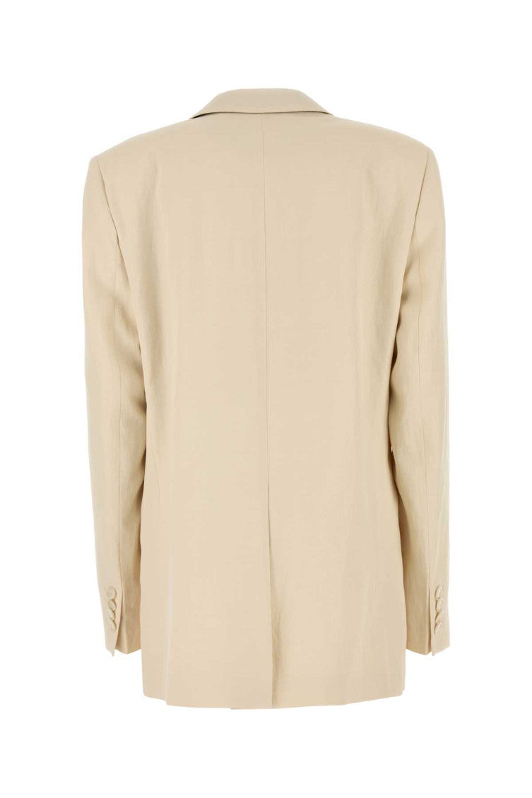 Ivory viscose blend blazer  2