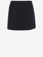 Black Wool Skirt 1