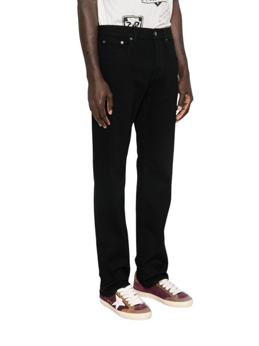 Black Straight Jeans 2