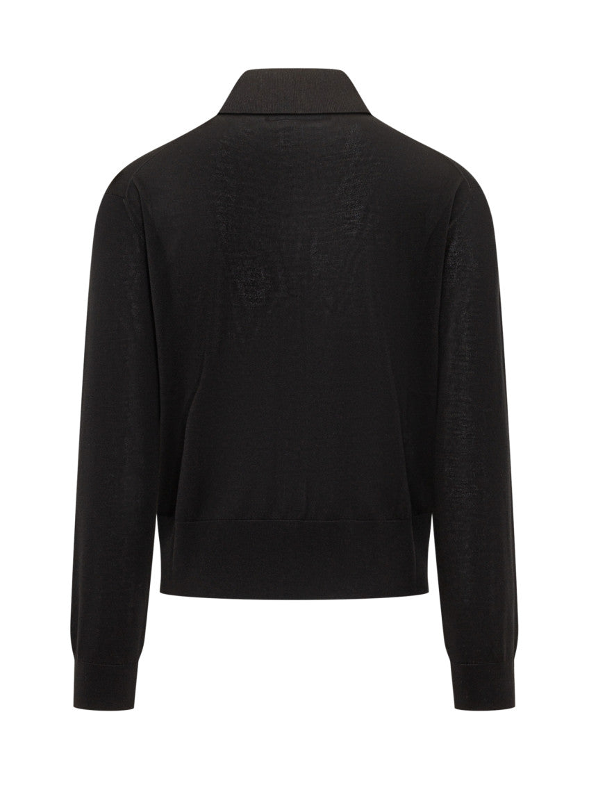 Black Button Up Cardigans 2