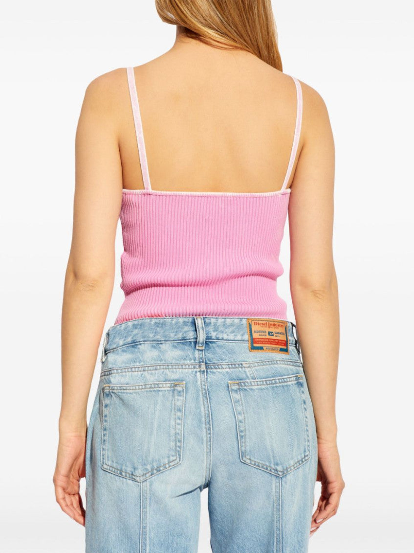 Pink Cotton Tank Top 2