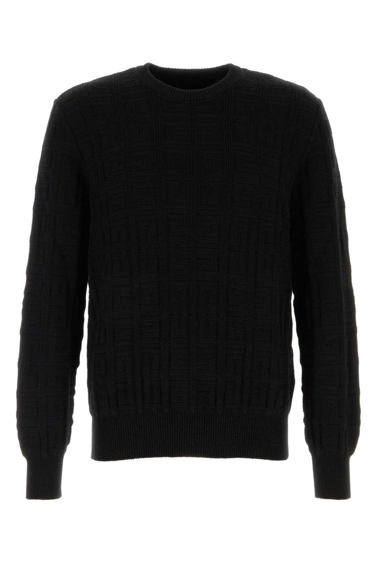 Black Cotton Sweater 1