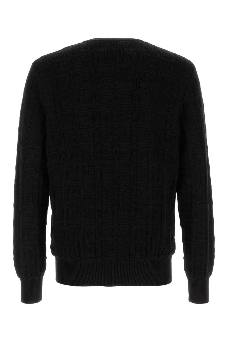 Black Cotton Sweater 2