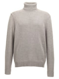 Grey Turtle-Neck Sweater 1