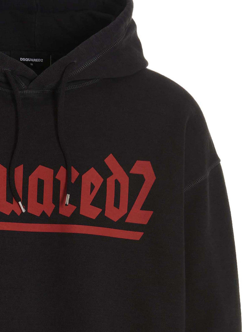 Black 'Dsquared2' hoodie 3