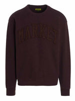Maroon 'Market Vintage Wash' sweatshirt 1