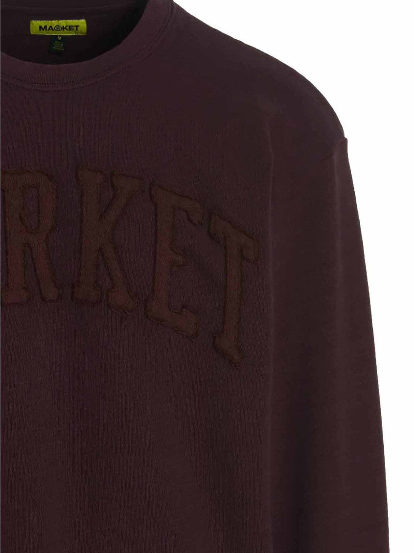 Maroon 'Market Vintage Wash' sweatshirt 3