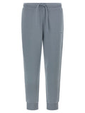 Grey Drawstring Logo Joggers 1