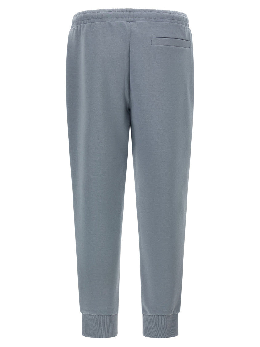 Grey Drawstring Logo Joggers 2