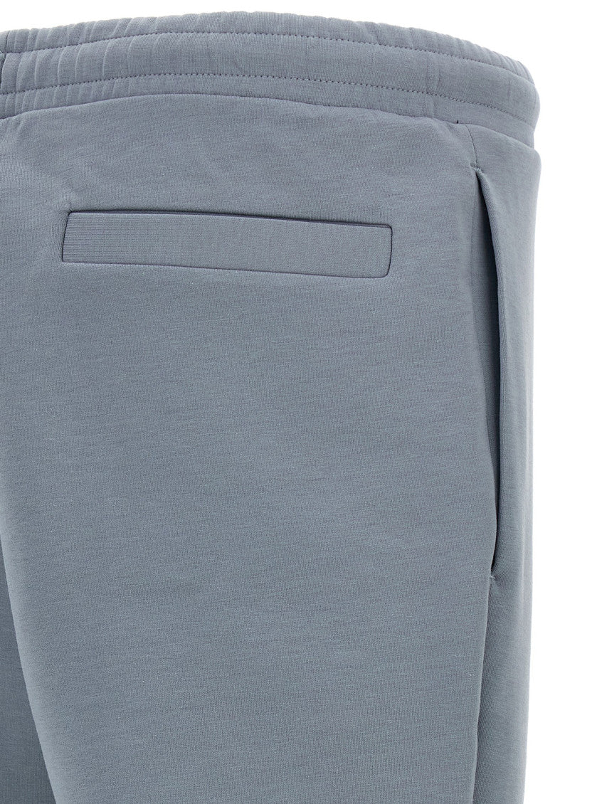 Grey Drawstring Logo Joggers 4