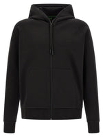 Black Regular Logo Hoodie 1