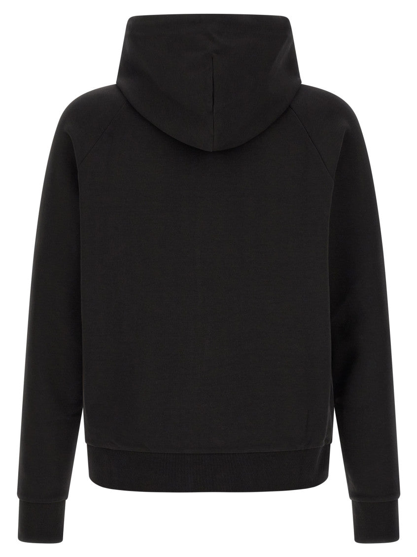 Black Regular Logo Hoodie 2