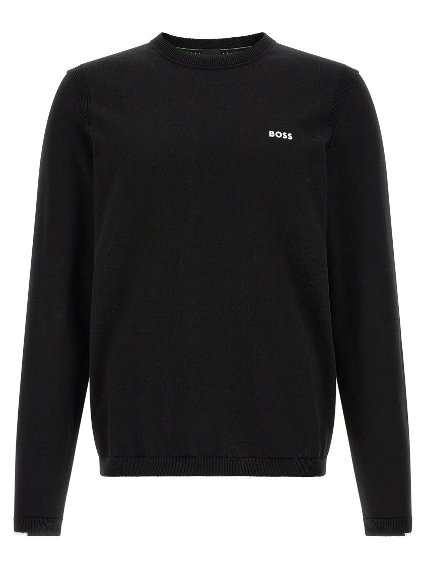 Black Crew Neck Sweater 1
