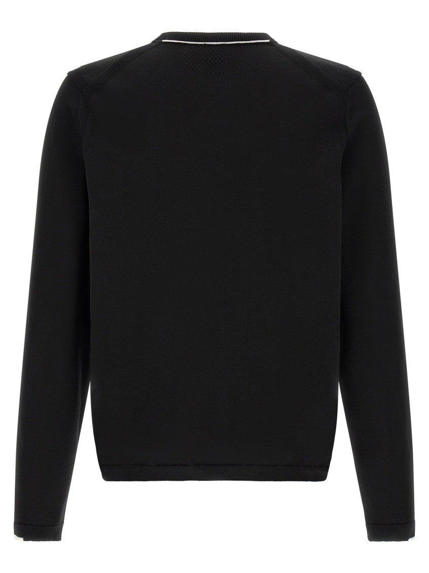 Black Crew Neck Sweater 2