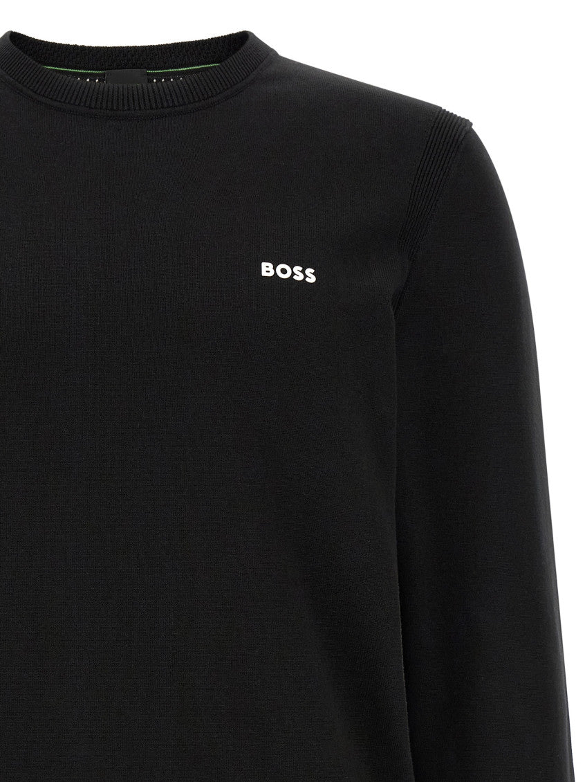 Black Crew Neck Sweater 3