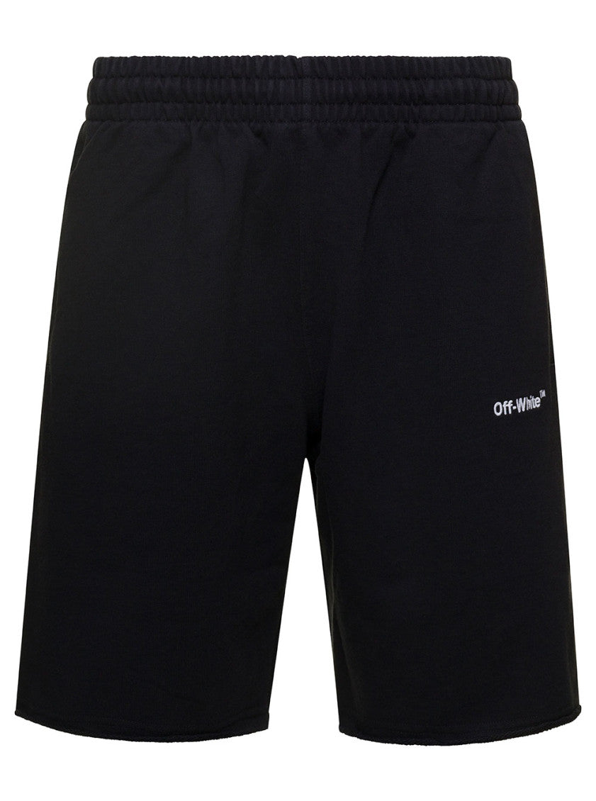 Black Logo Shorts 1