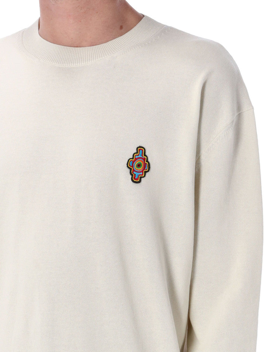 White Crew Neck Sweater 5