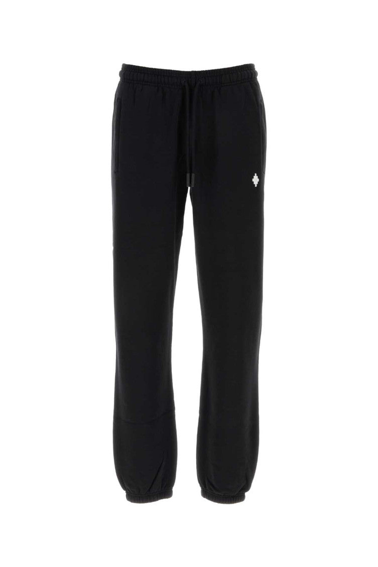 Black Logo Regular Joggers 1