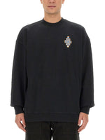 Black Crew Neck Sweatshirt 1
