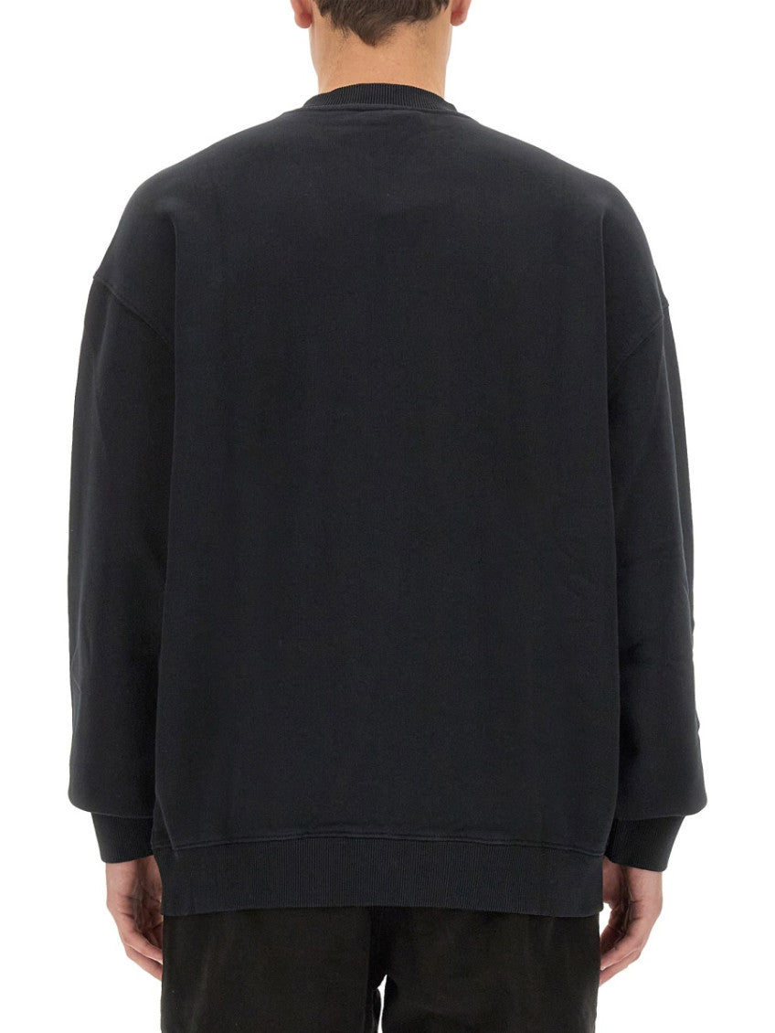 Black Crew Neck Sweatshirt 3
