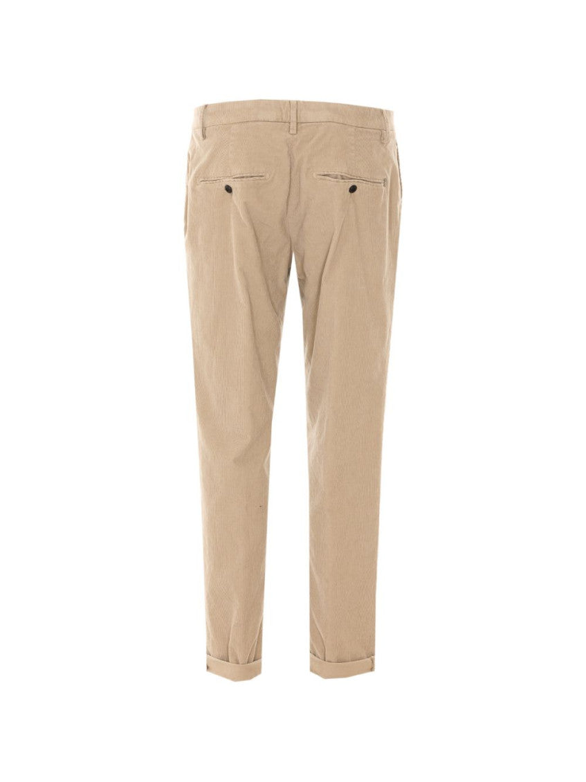 Beige Tailored Chino Pants 2