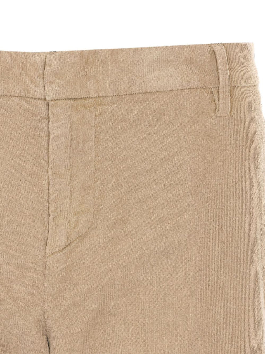 Beige Tailored Chino Pants 3