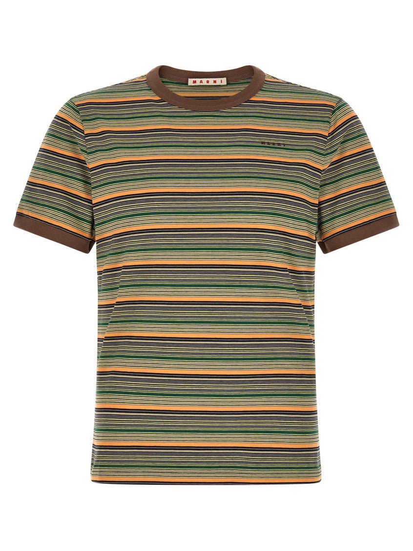 Multicolor Crew Neck T-Shirt 1