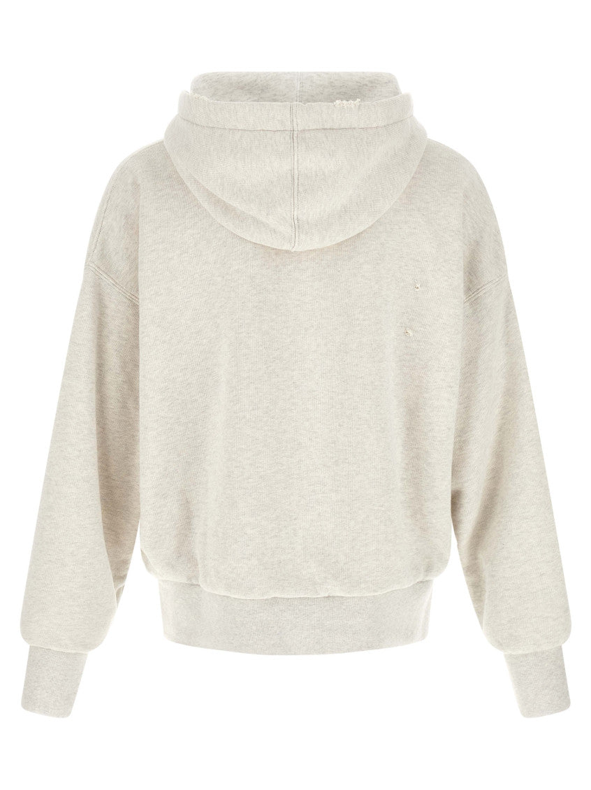 Grey Distressed Hoodie 2