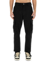Black Regular Cargo Pants 1