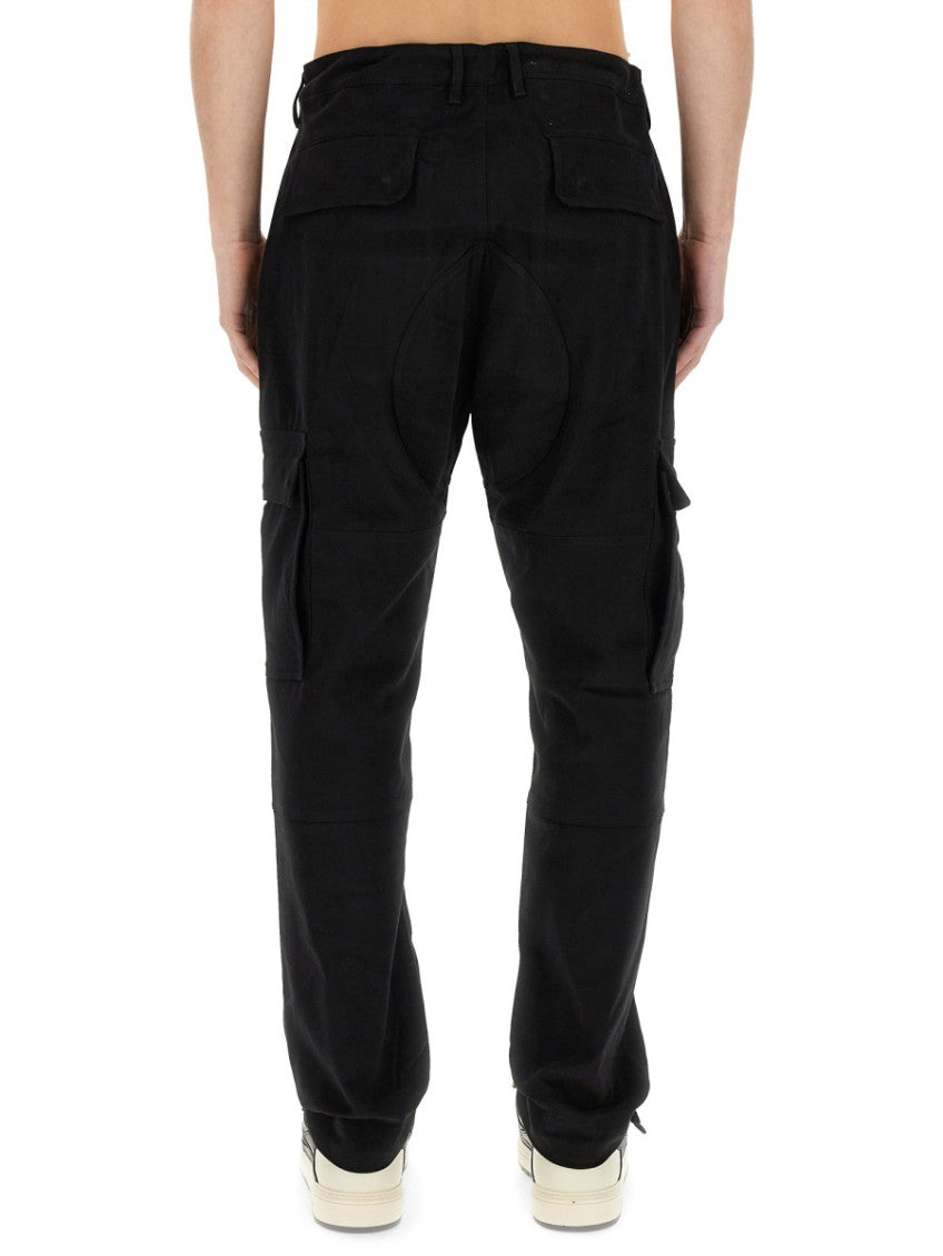 Black Regular Cargo Pants 3