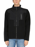Black Mock Collar Jacket 1