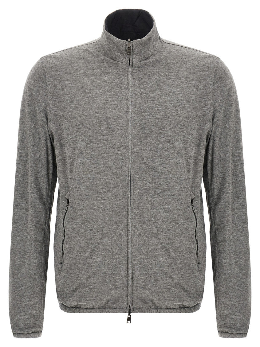 Navy Blue Reversible Jacket 2