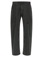 Grey Slim Cargo Pants 1