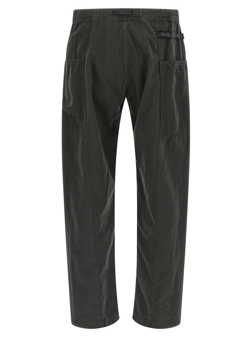 Grey Slim Cargo Pants 2