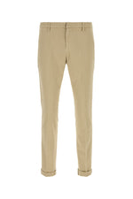 Beige Slim Chino Pants 1