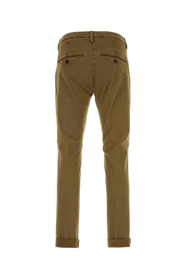 Olive Slim Chino Pants 2