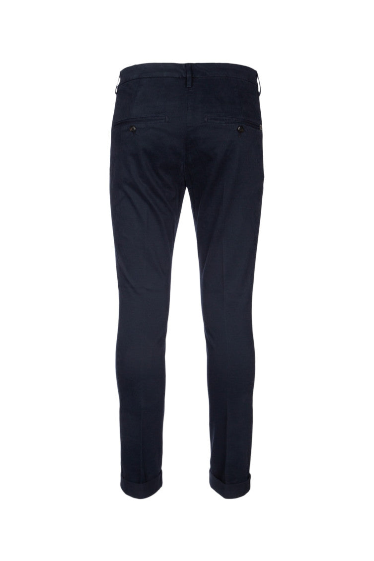 Navy Blue Slim Pants 2