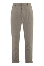 Beige Tapered Chino Pants 1