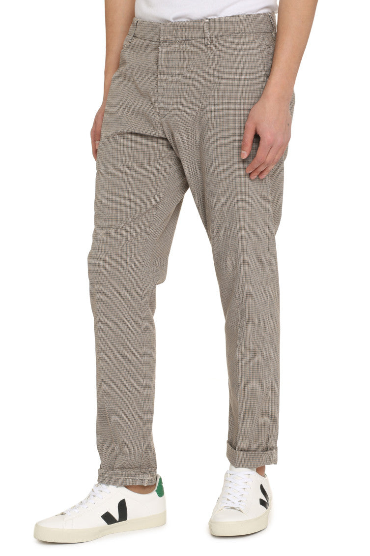 Beige Tapered Chino Pants 3