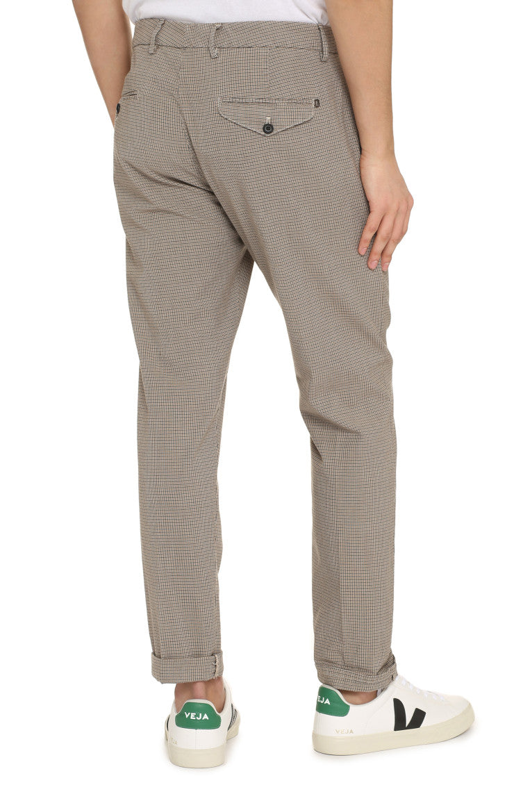 Beige Tapered Chino Pants 4
