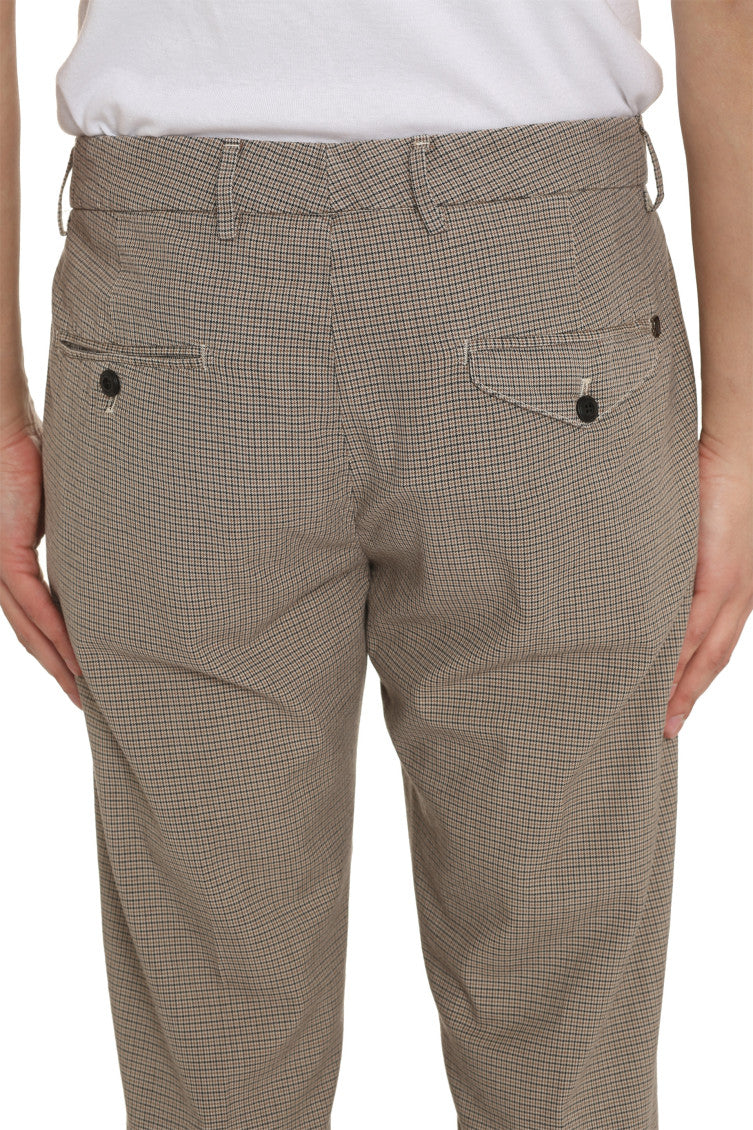 Beige Tapered Chino Pants 5