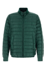 Bottle Green Quilted Jacket 1
