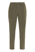 Olive Flat Front Pant 1